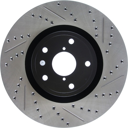 Centric Parts Sport Drilled/Slotted Brake Rotor, 127.47022L 127.47022L